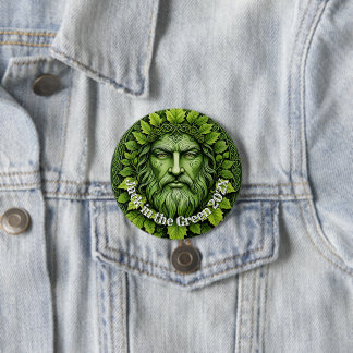 Aangepaste foto en tekst Jack in het groen Ronde Button 7,6 Cm