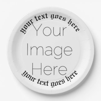 Aangepaste foto en tekst Kerk  – Religieus vintage Papieren Bordje