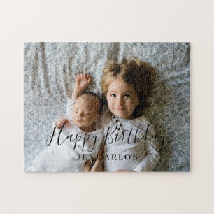 Aangepaste Foto en Tekst Kleine Broer Verjaardag S Legpuzzel