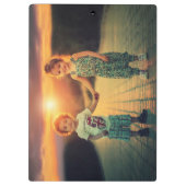 Aangepaste foto en tekst klembord (Achterkant)