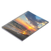 Aangepaste foto en tekst op maat notitieboek (Linkerzijde)