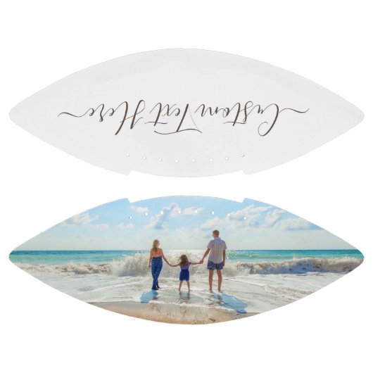 Aangepaste foto en tekst - Uniek uw eigen ontwerp American Football (Panelen)