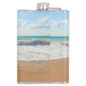 Aangepaste foto en tekst - Uniek uw eigen ontwerp  Heupfles (Achterkant)