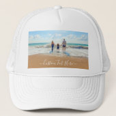 Aangepaste foto en tekst - Uniek uw eigen ontwerp  Trucker Pet (Voorkant)