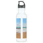 Aangepaste foto en tekst - Uniek uw eigen ontwerp  Waterfles (Achterkant)