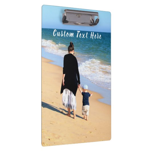 Aangepaste foto en tekst - Uw eigen ontwerp - Best Klembord (Rechts)