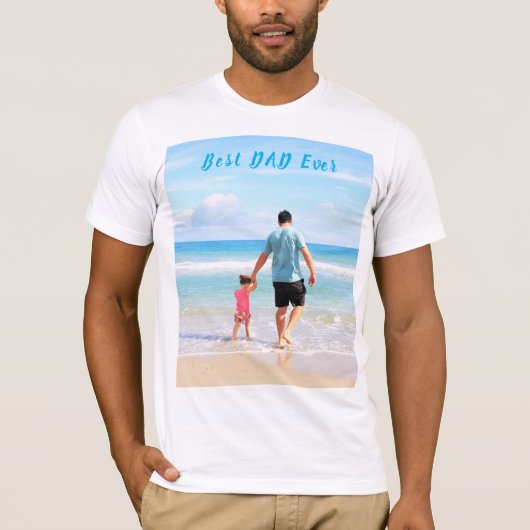Aangepaste foto en tekst - Uw eigen ontwerp - Best T-shirt (Voorkant)