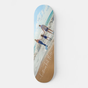 Aangepaste foto en tekst - Uw eigen ontwerp - Fami Skateboard
