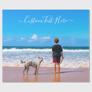 Aangepaste foto en tekst - Uw eigen ontwerp - Mijn Cadeaupapier