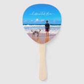 Aangepaste foto en tekst - Uw eigen ontwerp - Mijn Handwaaier (Voorkant)