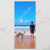 Aangepaste foto en tekst - Uw eigen ontwerp - Mijn Menu (Achterkant)