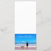 Aangepaste foto en tekst - Uw eigen ontwerp - Mijn Menu (Voorkant)