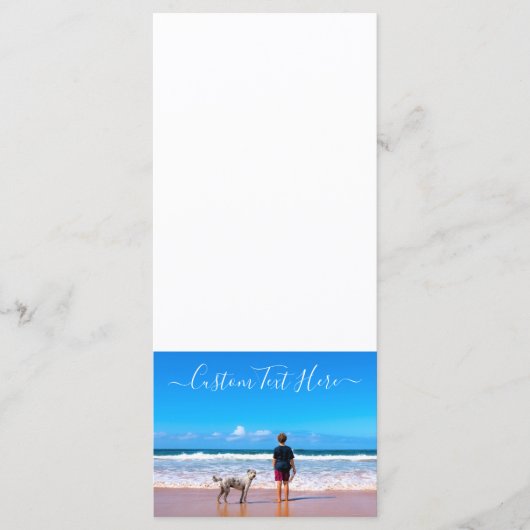 Aangepaste foto en tekst - Uw eigen ontwerp - Mijn Menu (Voorkant)