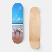 Aangepaste foto en tekst - Uw eigen ontwerp - Mijn Skateboard (Voorkant)