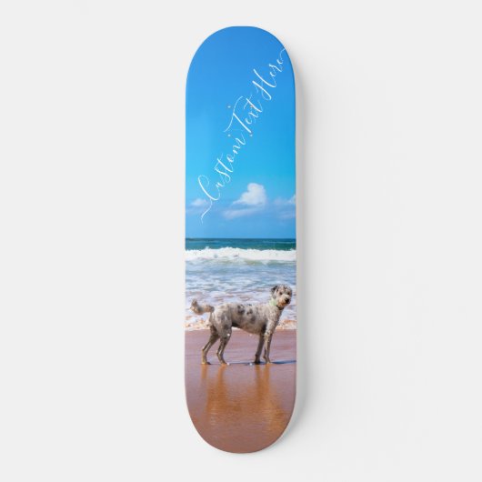 Aangepaste foto en tekst - Uw eigen ontwerp - Mijn Skateboard (Voorkant)