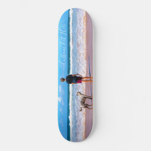 Aangepaste foto en tekst - Uw eigen ontwerp - Mijn Skateboard
