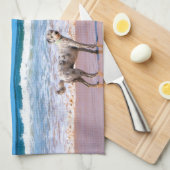 Aangepaste foto en tekst - Uw eigen ontwerp - Mijn Theedoek (Quarter Fold)