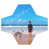 Aangepaste foto en tekst - Uw eigen ontwerp - Mijn Voetbal (Enkel)