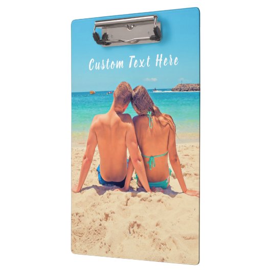 Aangepaste foto en tekst - Uw eigen ontwerp - Spec Klembord (Links)