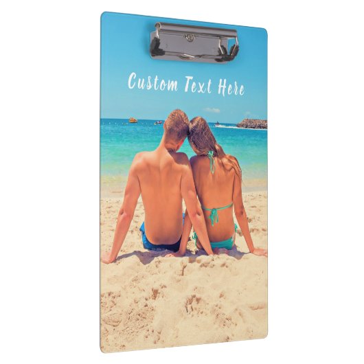 Aangepaste foto en tekst - Uw eigen ontwerp - Spec Klembord (Rechts)