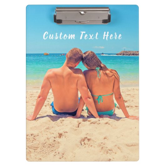 Aangepaste foto en tekst - Uw eigen ontwerp - Spec Klembord (Voorkant)