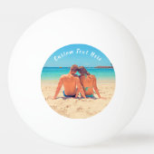 Aangepaste foto en tekst - Uw eigen ontwerp - Spec Pingpongballen (Voorkant)