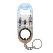 Aangepaste foto en tekst - Uw eigen ontwerp - Unie Mini Flessenopener (Achterkant)