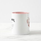 Aangepaste foto en tekst van Dog Mam Mok (Midden)