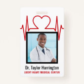 Aangepaste foto- en tekstbadjes voor medische prof badge (Voorkant)