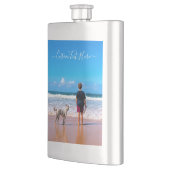 Aangepaste foto- en tekstfles met uw eigen ontwerp flacon (Links)