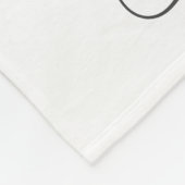 Aangepaste foto- en tekstfotocollage fleece deken (Hoek)