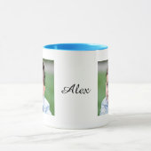 Aangepaste foto- en tekstmok, persoonlijke foto-mo mok (Midden)