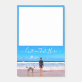 Aangepaste foto- en tekstnaam post-it® notes (Voorkant)