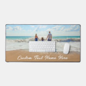 Aangepaste foto- en tekstnaambureaumat bureaumat (Keyboard & Muis)