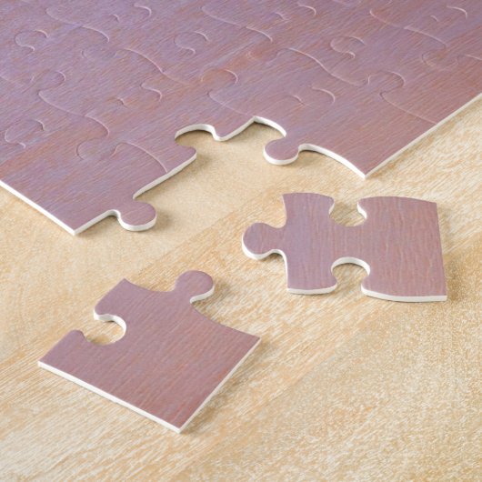 Aangepaste foto- en tekstpuzzel Uw eigen ontwerp Legpuzzel (Zijkant)