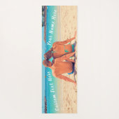 Aangepaste foto- en tekstruimte - uw eigen ontwerp yogamat (Achterkant)