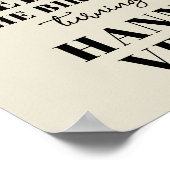 Aangepaste foto Eras Verjaardagsfeestje Welkom Poster (Hoek)