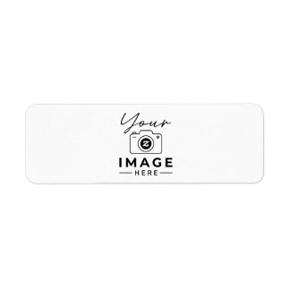 Aangepaste foto etiket