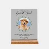 Aangepaste foto Eucalyptus Pet Weddenschap Boek Acryl Bord (Voorkant)