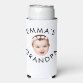 Aangepaste Foto Face Mom Oma Opa Verjaardag (Seltzer Voorkant)