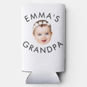 Aangepaste Foto Face Mom Oma Opa Verjaardag (Achterkant)