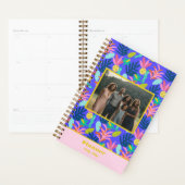 Aangepaste foto familie planner bloemenchic (Display)