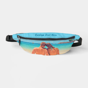 Aangepaste foto Fanny Pack met uw foto's en tekst Heuptasje