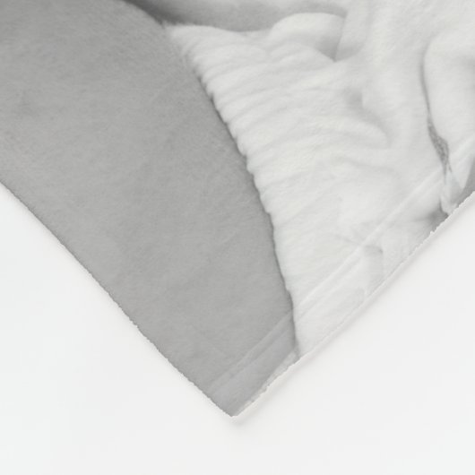 Aangepaste foto fleece deken (Hoek)