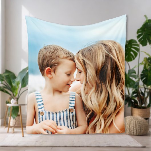 Aangepaste foto fleece deken