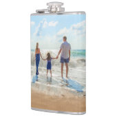 Aangepaste foto flits uw eigen ontwerp gepersonali heupfles (Links)