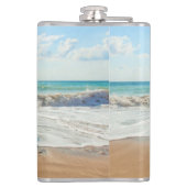 Aangepaste foto flits uw eigen ontwerp gepersonali heupfles (Achterkant)