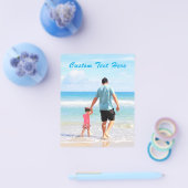 Aangepaste foto flyer met tekst (Enkel)