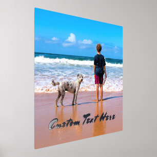 Aangepaste foto-folieprints - cadeau uw foto's en folie afdrukken