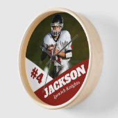 Aangepaste foto football coach speler dank u cadea (Hoek)